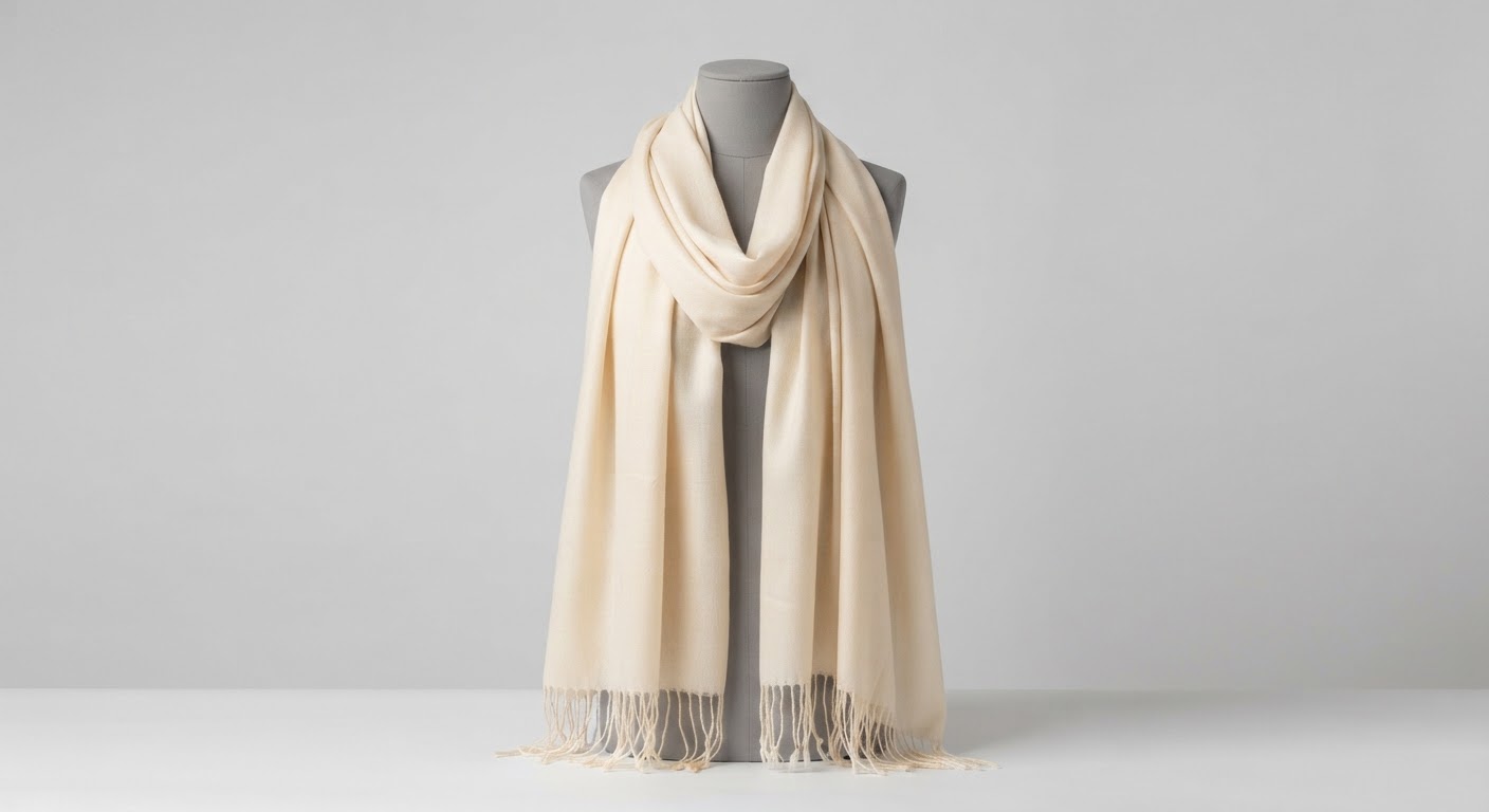 Pure Pashmina Shawl — Hand-Loomed